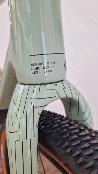 Bicicleta Gravel Cube Nuroad C:62 ONE Taglia M
