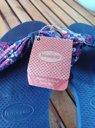 Havaianas infradito nuove con fiore taglia 40