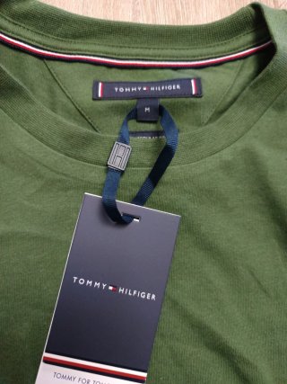 Camiseta Tommy Hilfiger Verde Talla M
