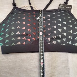 Adidas sujetador deportivo estampado multicolor