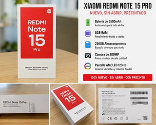 Xiaomi Redmi Note 15 Pro - Nuevo, Sin Abrir