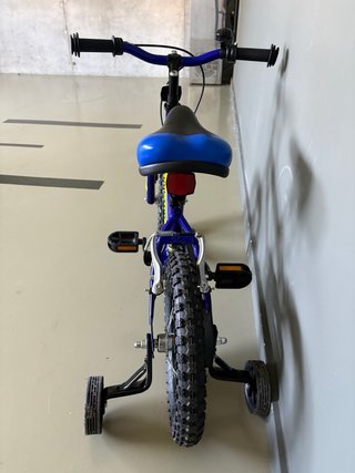 Bicicleta infantil Atractor 14'' azul