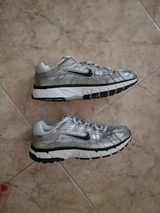 Zapatillas Nike P-6000 Plata/Negro