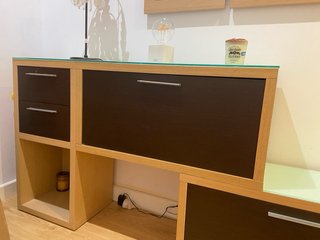 Mueble recibidor zapatero + espejo de regalo