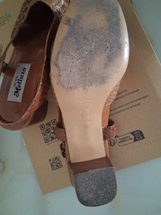 Sandali Melluso donna marrone intrecciati