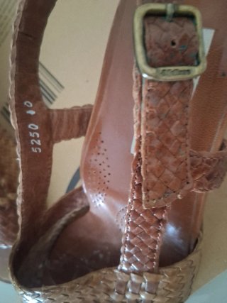 Sandali Melluso donna marrone intrecciati