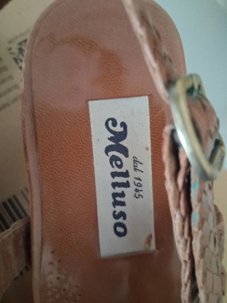 Sandali Melluso donna marrone intrecciati