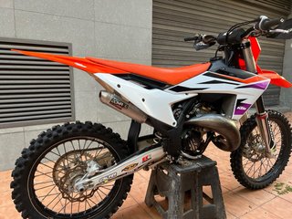 KTM 125 Naranja Enduro/Motocross