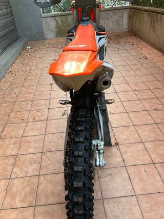 KTM 125 Naranja Enduro/Motocross