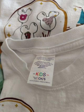 Lote 3 Camisetas Disney impecables solo estrenadas