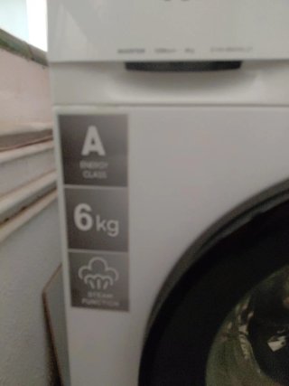Lavadora VOK 6kg Clase A