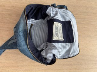 Mochila Levi's Jeans Hecha a Mano