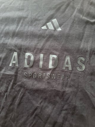 Camiseta Adidas Negra Talla S