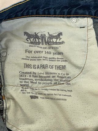 Pantalones Levi's Azules Talla M