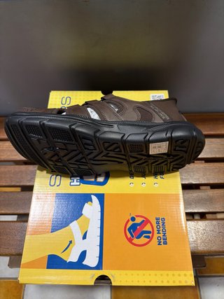 Sandalias Skechers Slip-ins Hombre Marrón Talla 42