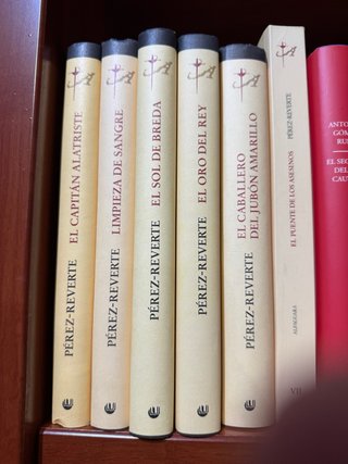 Libros capitán Alatriste