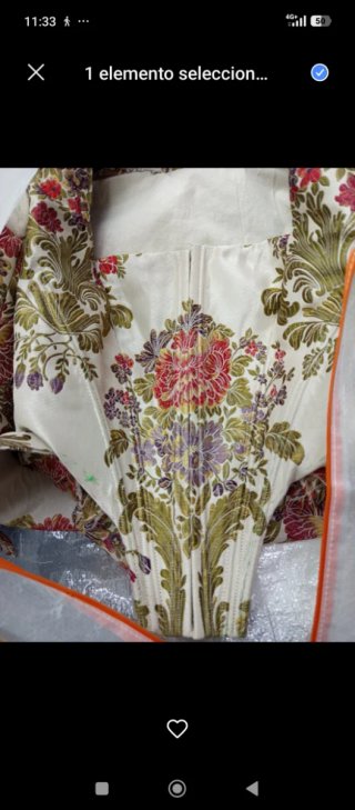 Traje de Fallera Siglo XVIII - Nuevo