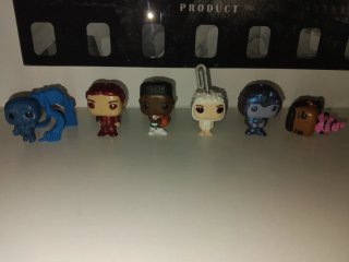Lote 6 Minifiguras Stranger Things Funko KinderJoy