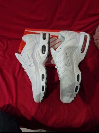 Nike Air Max Plus Talla 41 Plata/Blanco
