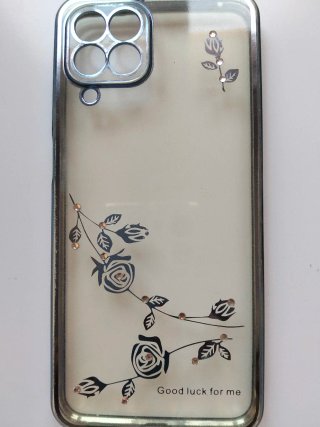 Funda Samsung Galaxy M33 Transparente Flores