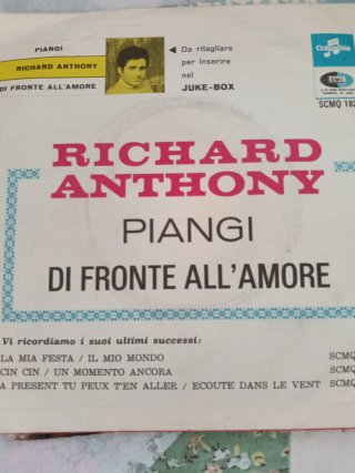 2 Vinili 45 Giri Richard Anthony