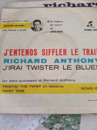 2 Vinili 45 Giri Richard Anthony