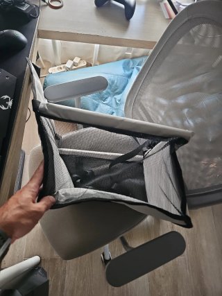 Asiento Coche Perro hasta 10kg Beige/Negro