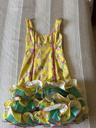 Traje de flamenca corto
