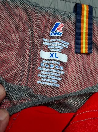 Costume da bagno K-Way rosso taglia XL