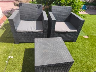 CONJUNTO SOFÁS DE JARDÍN