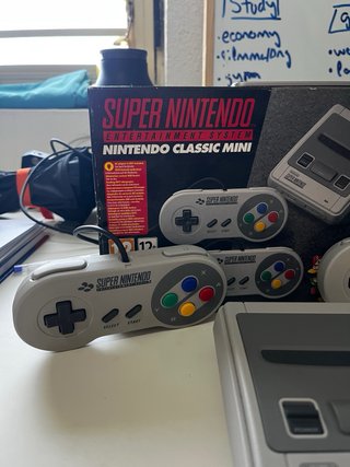 Super Nintendo Classic Mini Gris