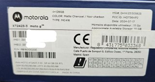Motorola Moto G24 8GB 128GB Carbón mate