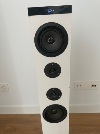 Energy System Tower 5 Altavoz Torre Blanca