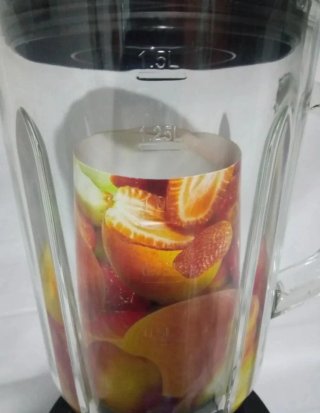 Batidora de vaso con jarra de cristal
