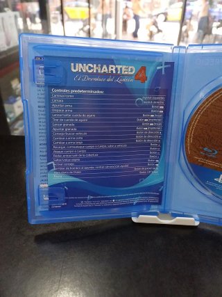 Uncharted 4 El Desenlace del Ladrón PS4
