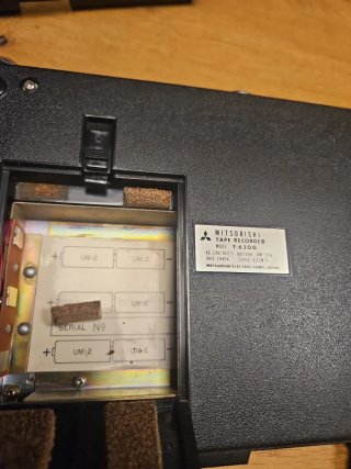 Registratore Cassette Mitsubishi T630G