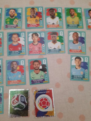 Lote 30 cromos Panini Mundial 2026