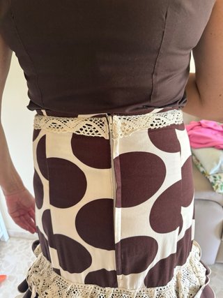 Conjunto Flamenca Camisa y Falda Lunares