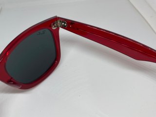 GAFAS DE SOL RB2140 CLASSIC ROJO TRANSPARENTE