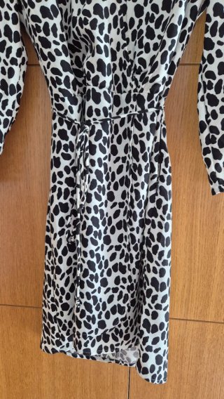 Vestido Mango estampado animal print