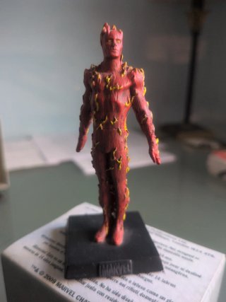 Figura Antorcha Humana Marvel 2009