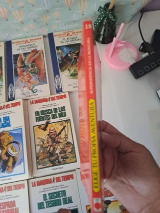 Libros Dragones y Mazmorras Máquina del tiempo etc