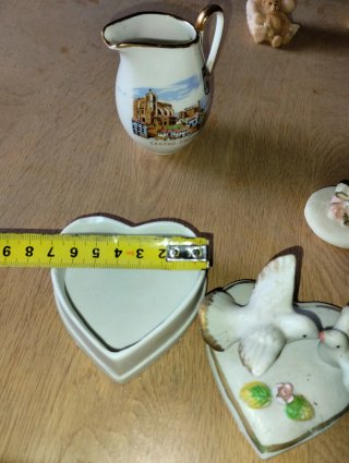 Lote figuras pequeñas cerámica y plástico