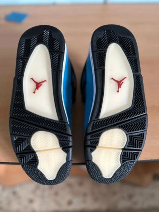 Jordan 4 Retro Travis Scott Blue Talla 42