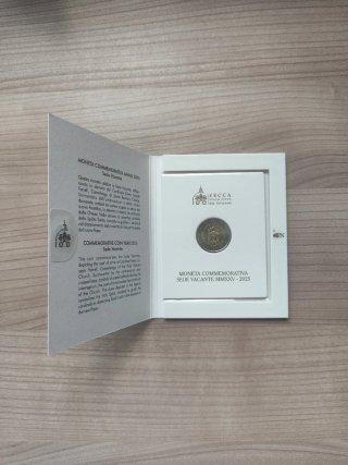 Lote 2€ conmemorativos Vaticano 2025