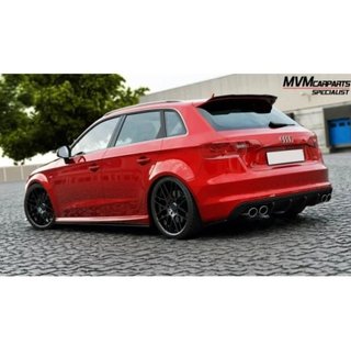 Difusores paragolpes trasero Audi A3 8V Sportback