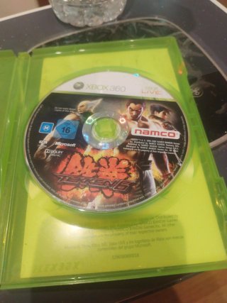 Tekken 6 Xbox 360 Estado del cd 8/10 Envio