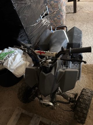 Quad gasolina KRX negro