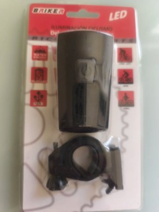 Pack 3 Luces LED para Bicicleta USB