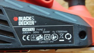 Cepillo Eléctrico Black & Decker KW712-QS